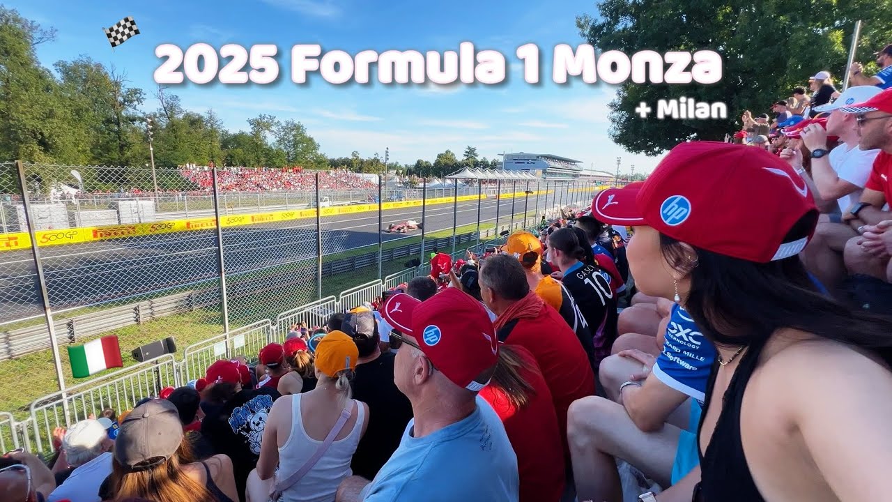 2025 🇮🇹 Formula 1 Monza Vlog