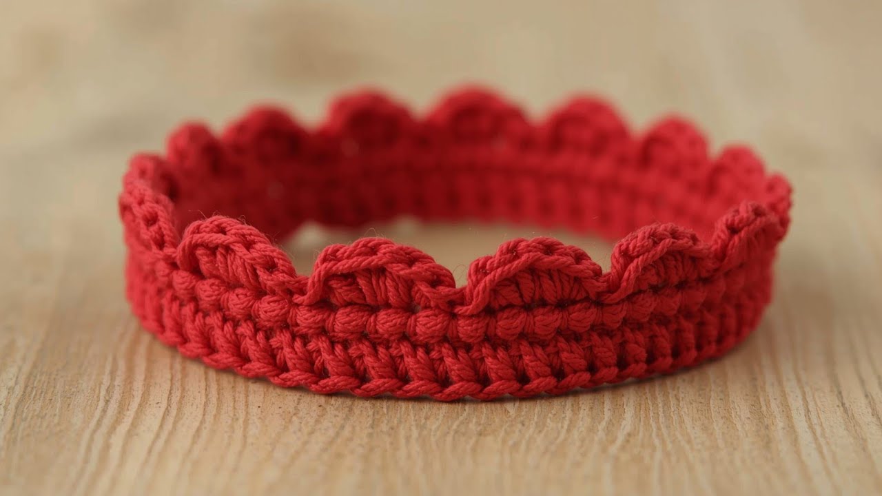 Easy Crochet Bangle Pattern | DIY Handmade Crochet Jewelry Tutorial