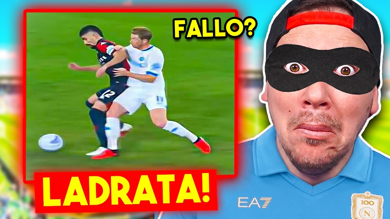 FURTO del NAPOLI!! era FALLO?? - INIZIA LA SERIE A!!- REAZIONE TIKTOK sul CALCIO! ⚽