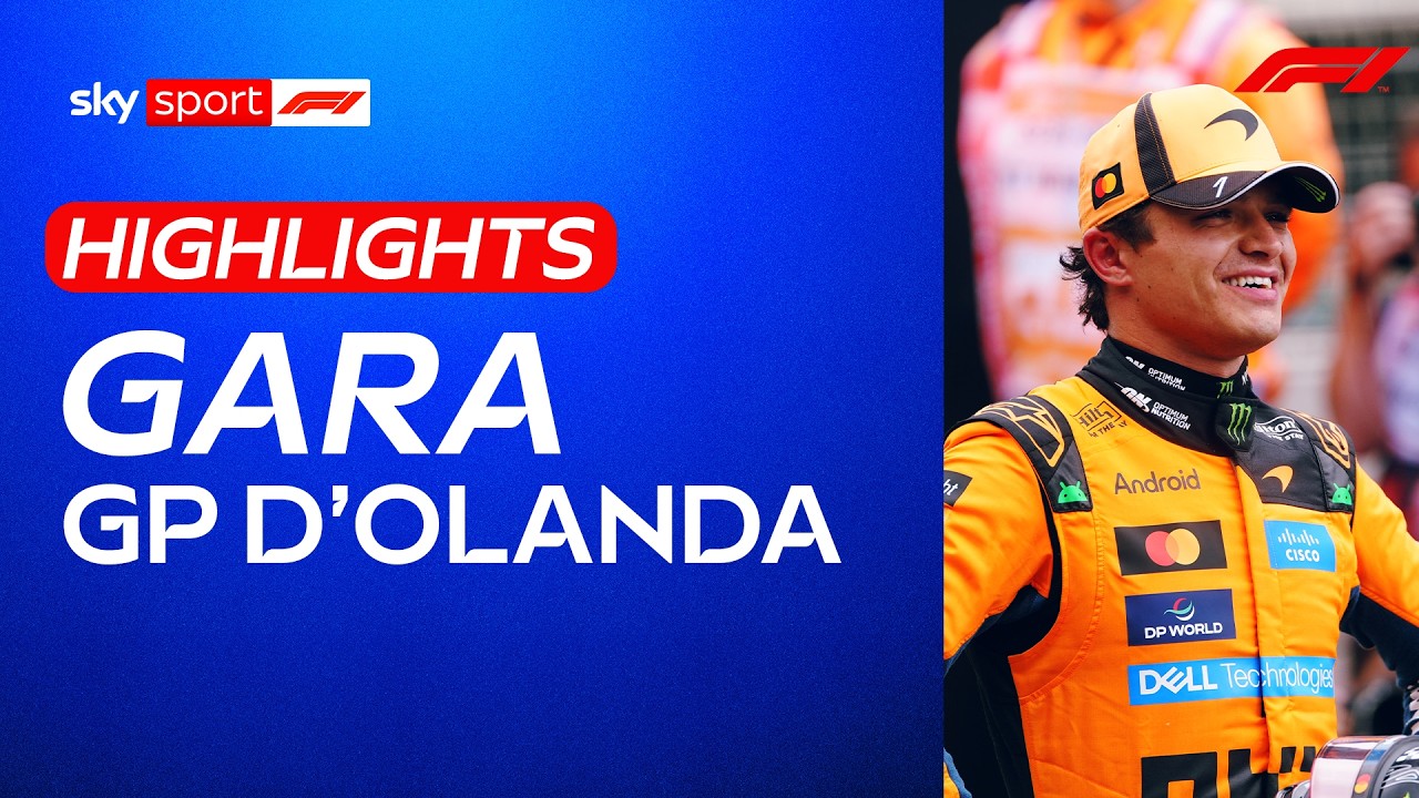 F1, GP d'Olanda: gli highlights della gara a Zandvoort