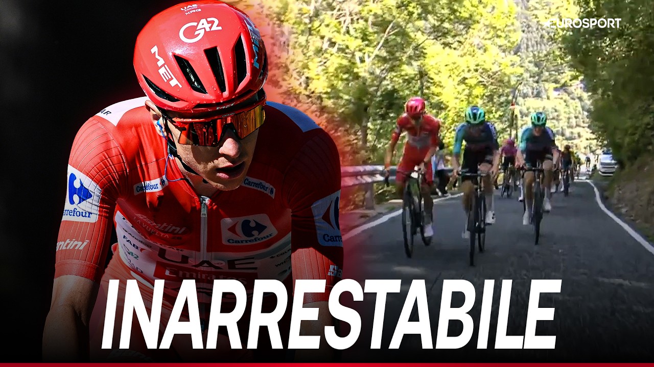 POGACAR senza storia! TRIONFO ad Andorra dopo 50 km da solo | La Vuelta 2026