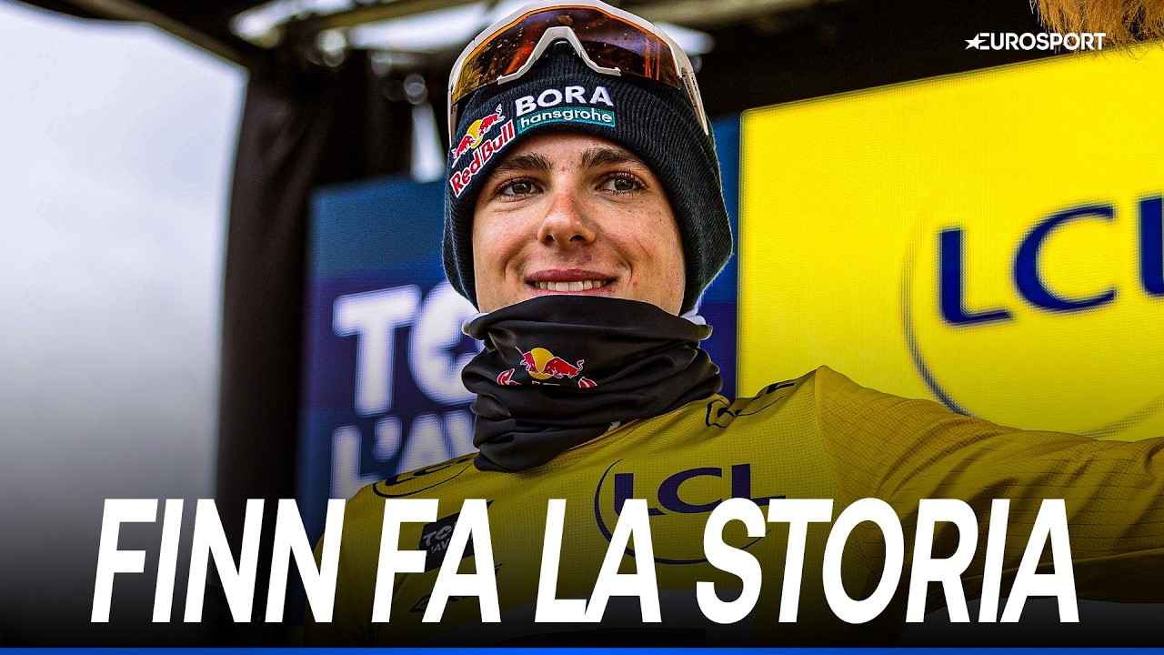 IMPRESA STORICA di Lorenzo FINN! L'Italia torna sul trono del TOUR DE L'AVENIR dopo 53 anni