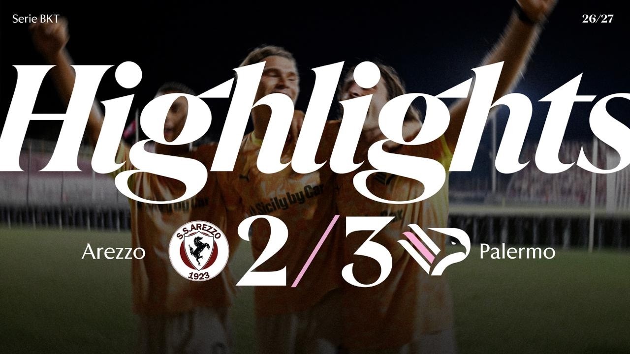 AREZZO-PALERMO 2-3 | HIGHLIGHTS