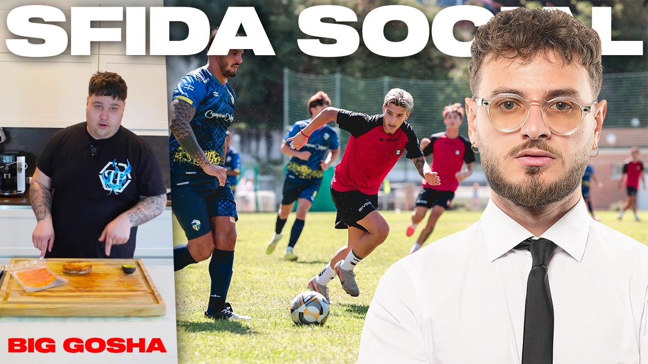 ⚽️🇨🇭 BIG GOSHA CI SFIDA con la SUA SQUADRA SVIZZERA! (non ce lo aspettavamo...)