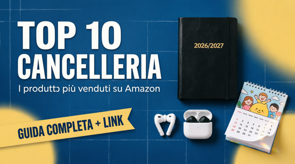 📓 TOP 10 NOVITÀ CANCELLERIA SU AMAZON: i prodotti per la scuola che stanno andando a ruba!